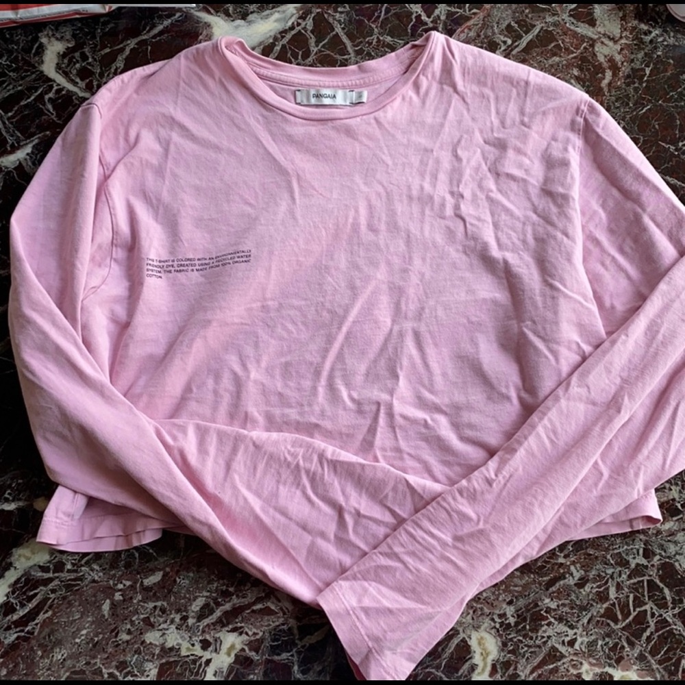 PANGAIA Long Sleeve Crop